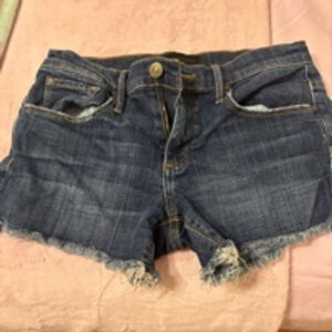 Women's Black Orchid Denim Shorts Size 24 Blue​